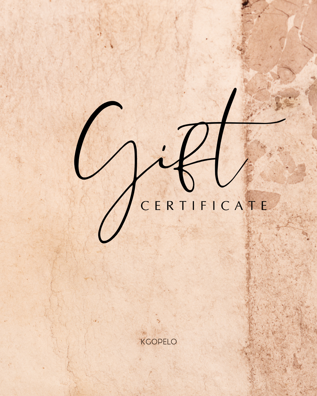 Extend the Invitation: Gift Certificate